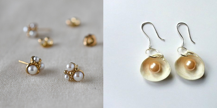 how to diy pearl earrings